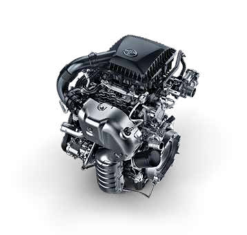 Tata Curvv, 1.2L Revotron petrol: smooth, efficient 118 bhp with 170 Nm of torque.