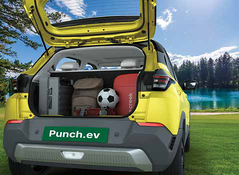 Tata Punch EV, 366L+ boot space: from luggage to groceries, space that fits it all