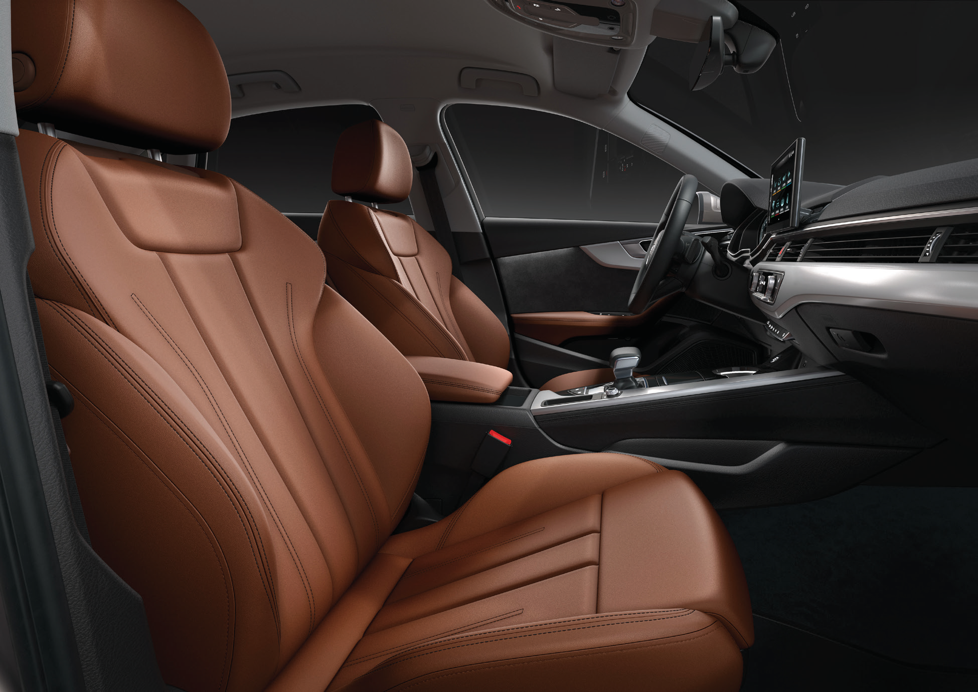 Audi A4 — Front sport seats in leather upholstery