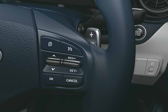 Hyundai Exter, Steering-mounted paddle shifters (AMT)