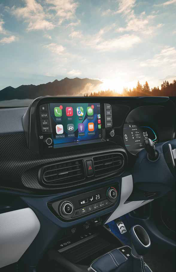 Hyundai Exter — Wireless Android Auto & Apple CarPlay