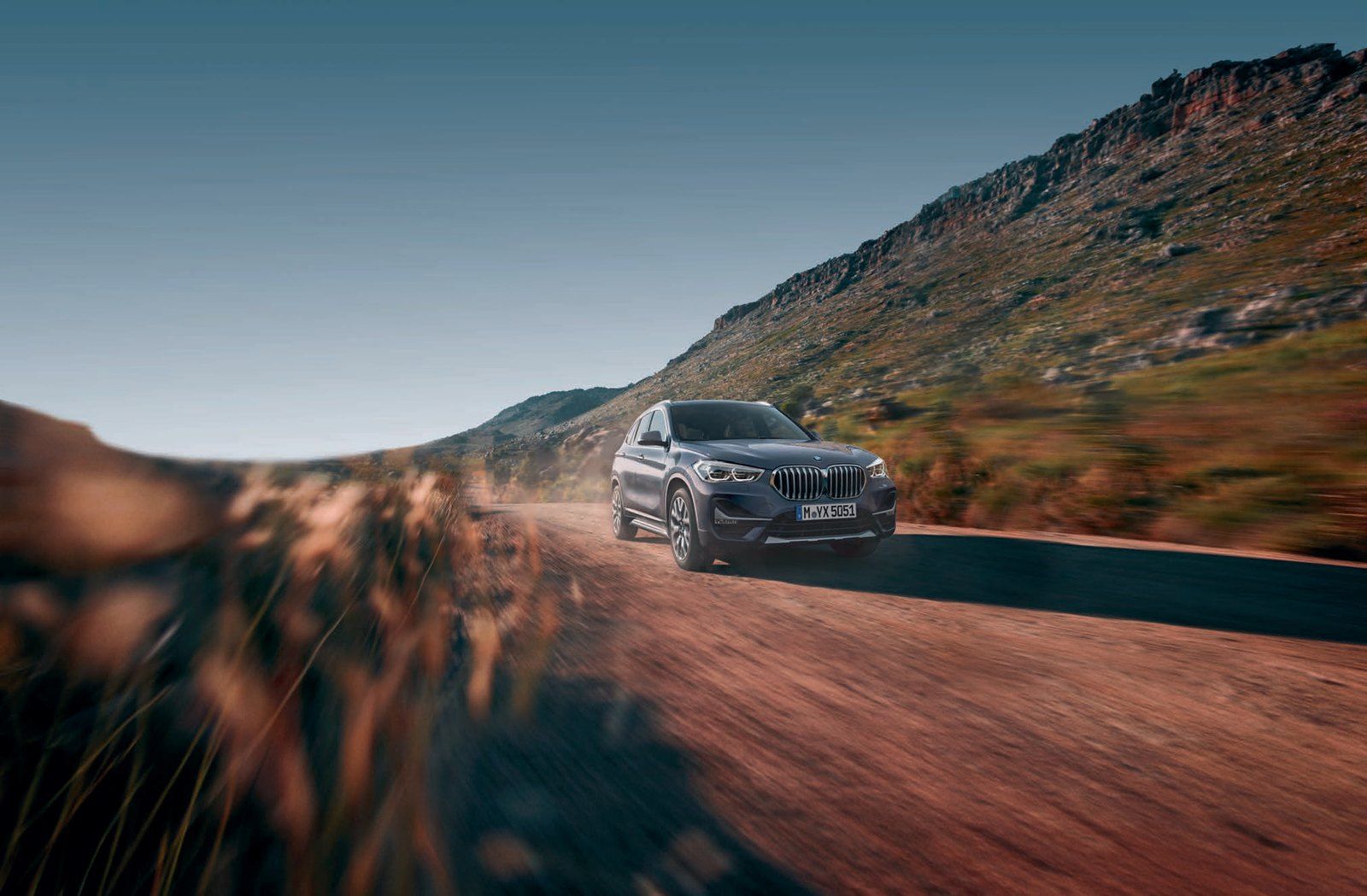 BMW X1 — Confident stance on the open road