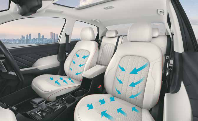 Hyundai Verna — Front ventilated seats