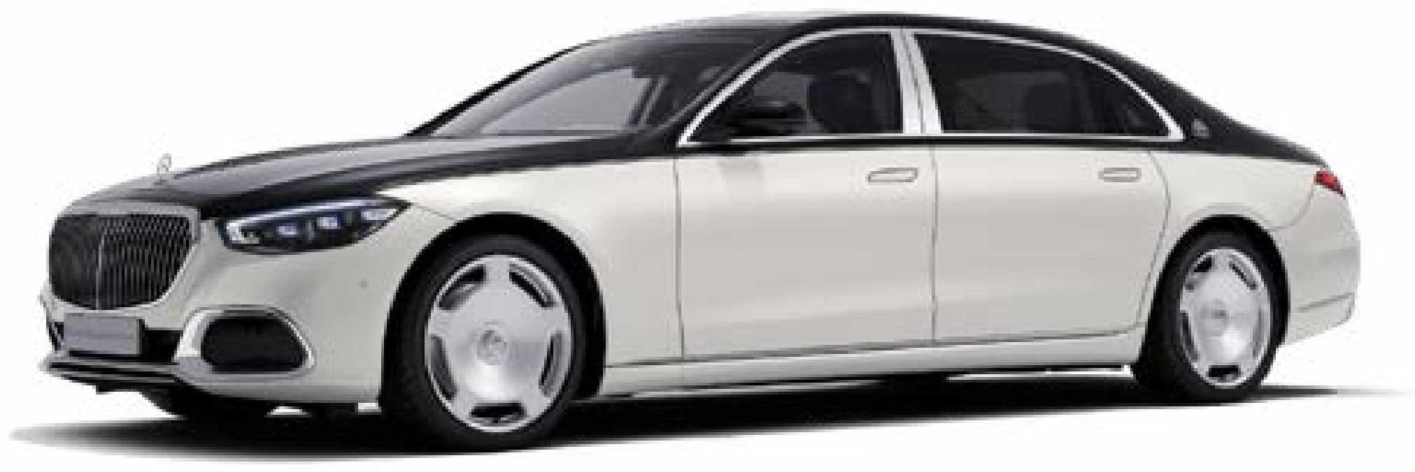 Mercedes-Benz Mercedes-Maybach S-Class in designo Diamond White Bright / Obsidian Black
