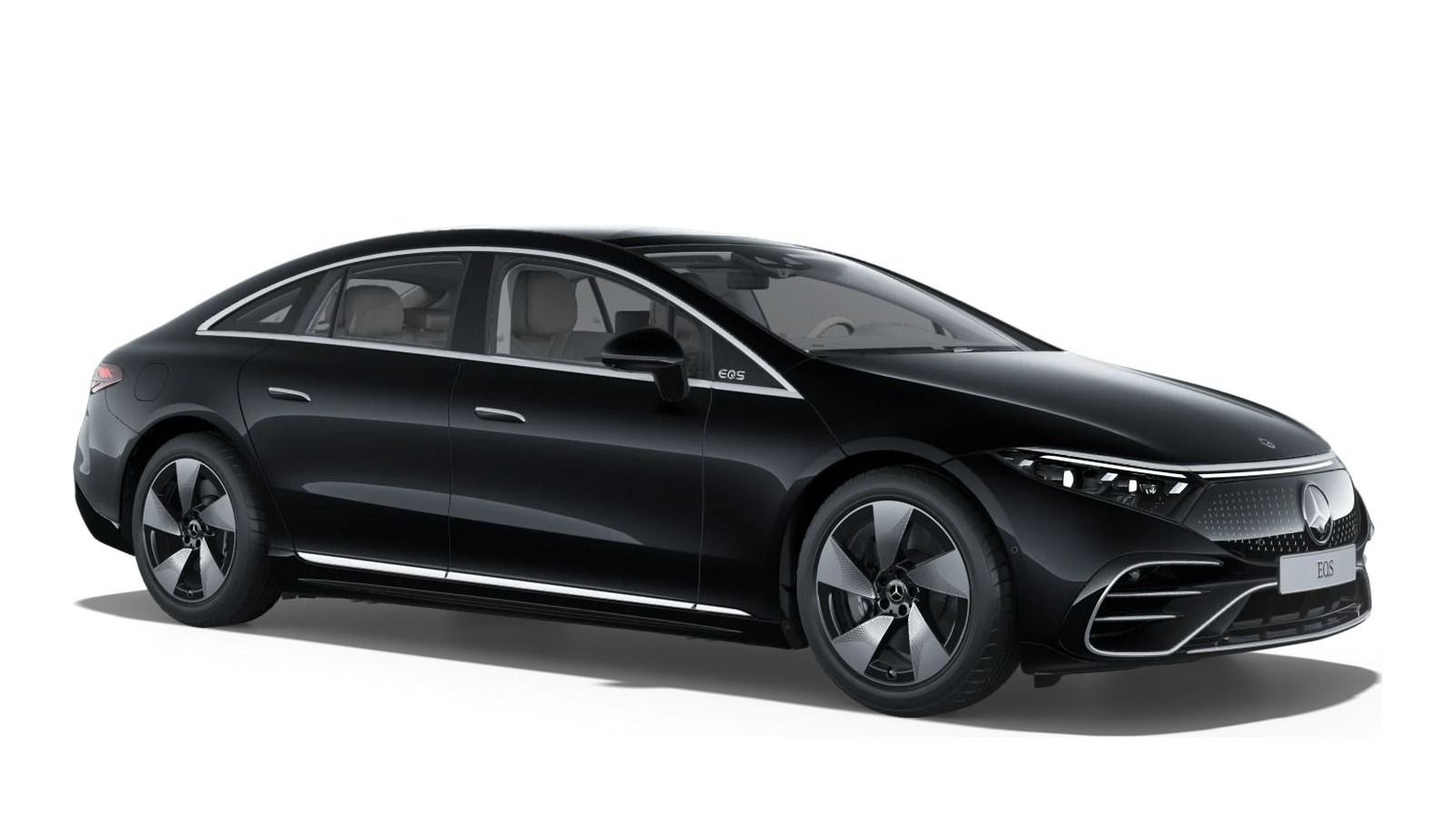 Mercedes-Benz EQS in Obsidian Black