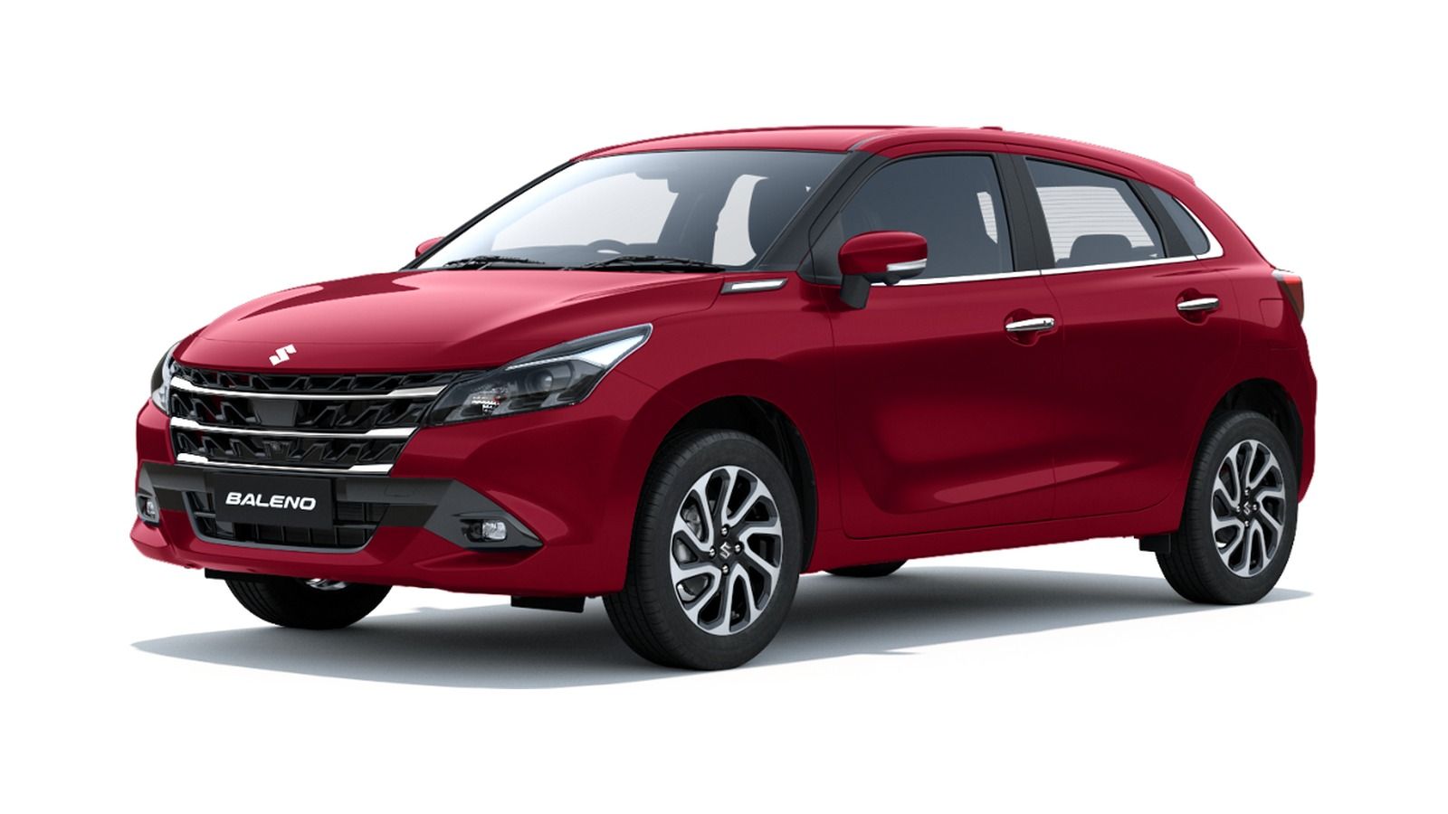 Maruti Suzuki Baleno in Opulent Red