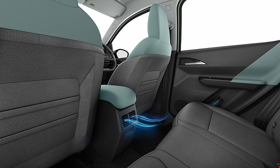 Tata Tiago EV, Rear AC vents circulate cool air to the back seat
