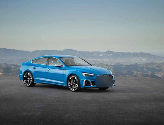 Audi S5 Sportback, Five-door Sportback silhouette on 19-inch five-arm design alloy wheels