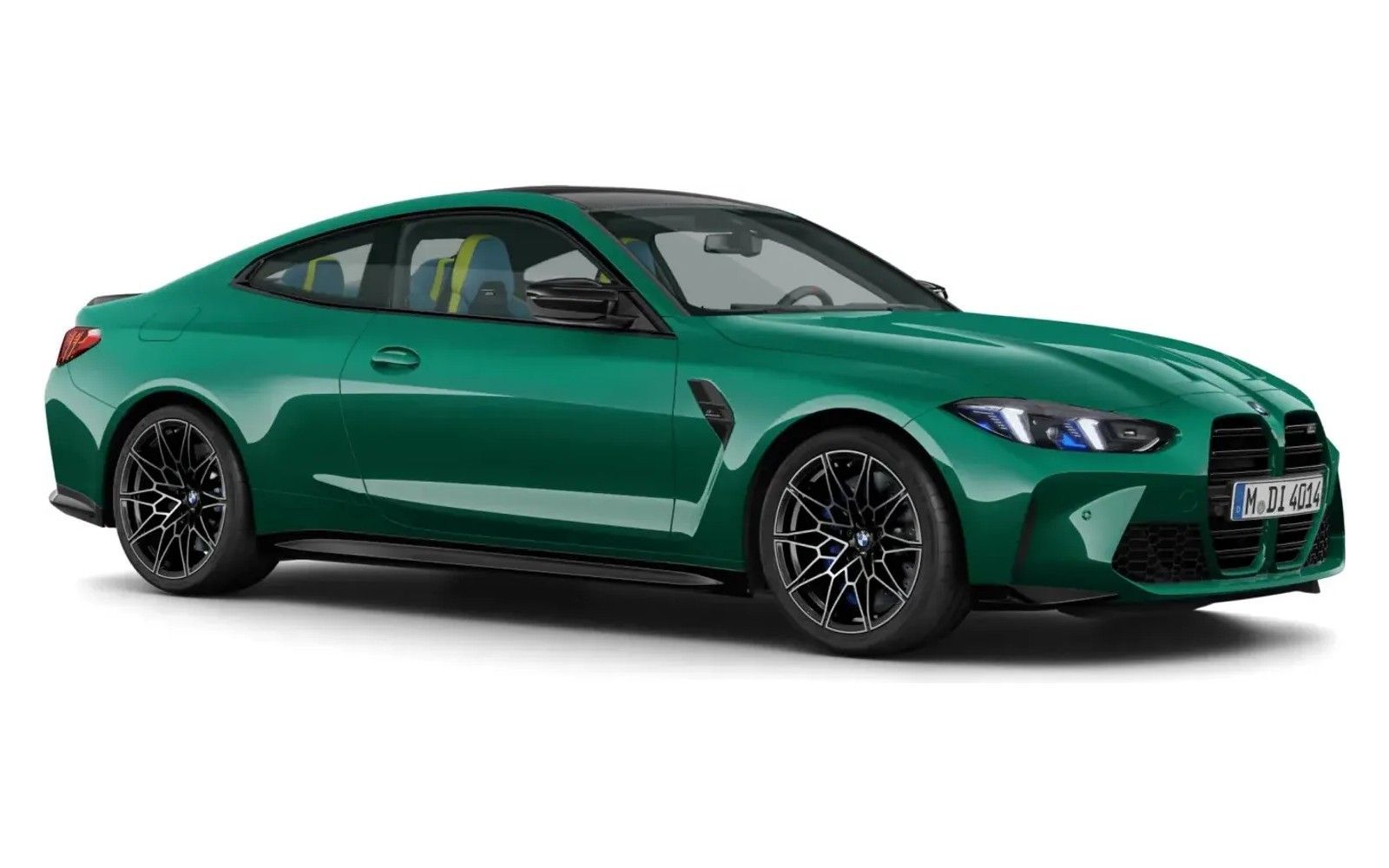 BMW M4 in M Isle of Man Green metallic