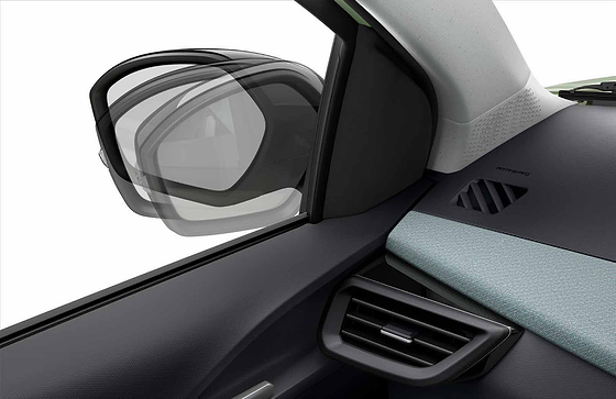 Tata Tiago EV, Autofold, electrically adjustable ORVMs with integrated turn indicators