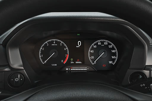 Honda Amaze, 17.7 cm (7-inch) full-colour TFT multi-information display meter