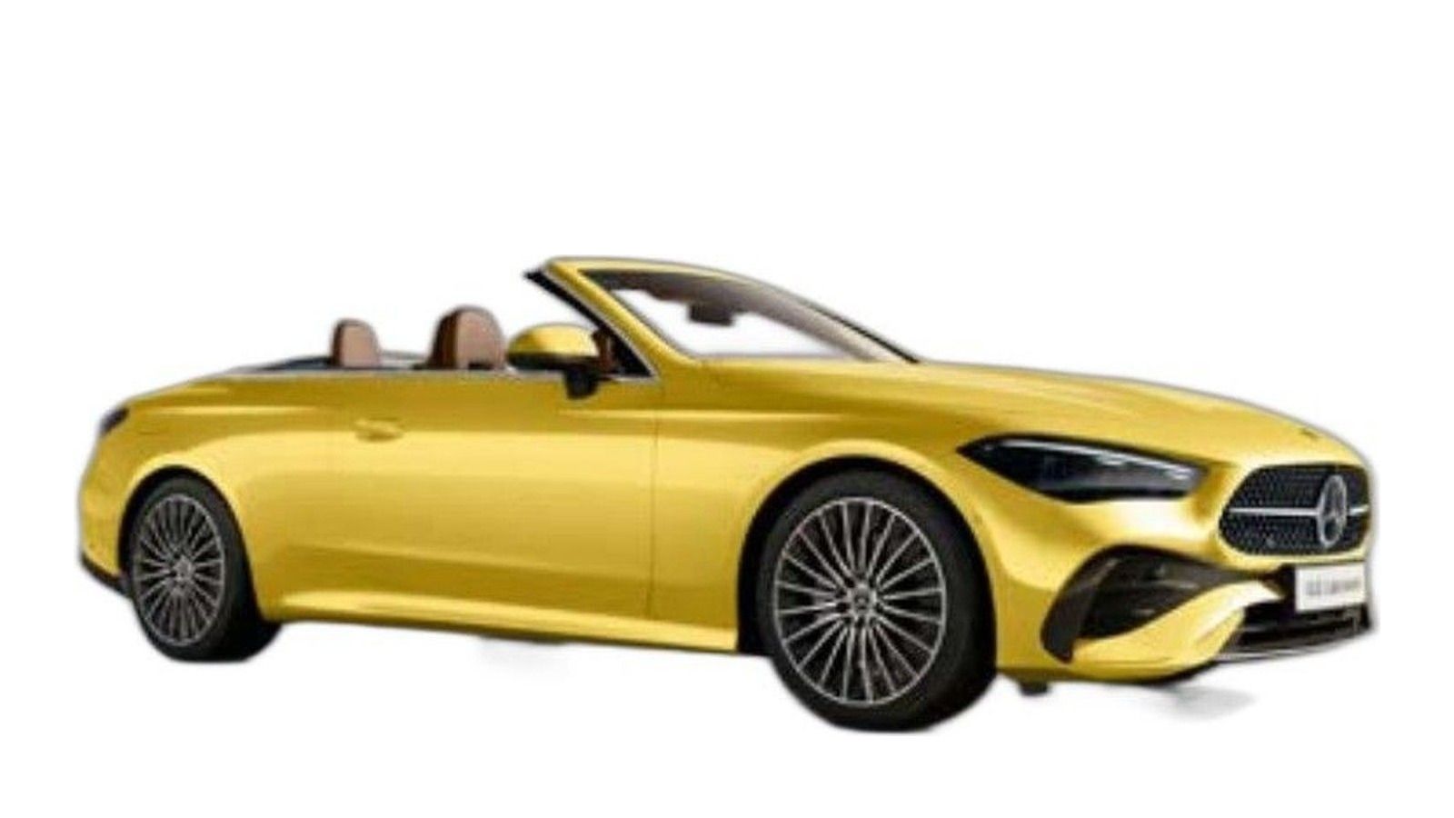 Mercedes-Benz CLE Cabriolet in Sun Yellow