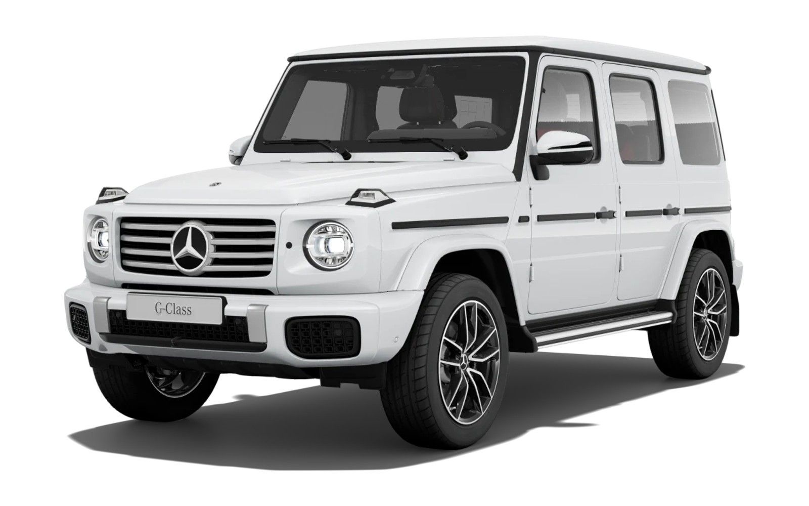 Mercedes-Benz G-Class in Opalite White Bright