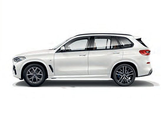 BMW X5, Commanding side profile of the luxury SAV