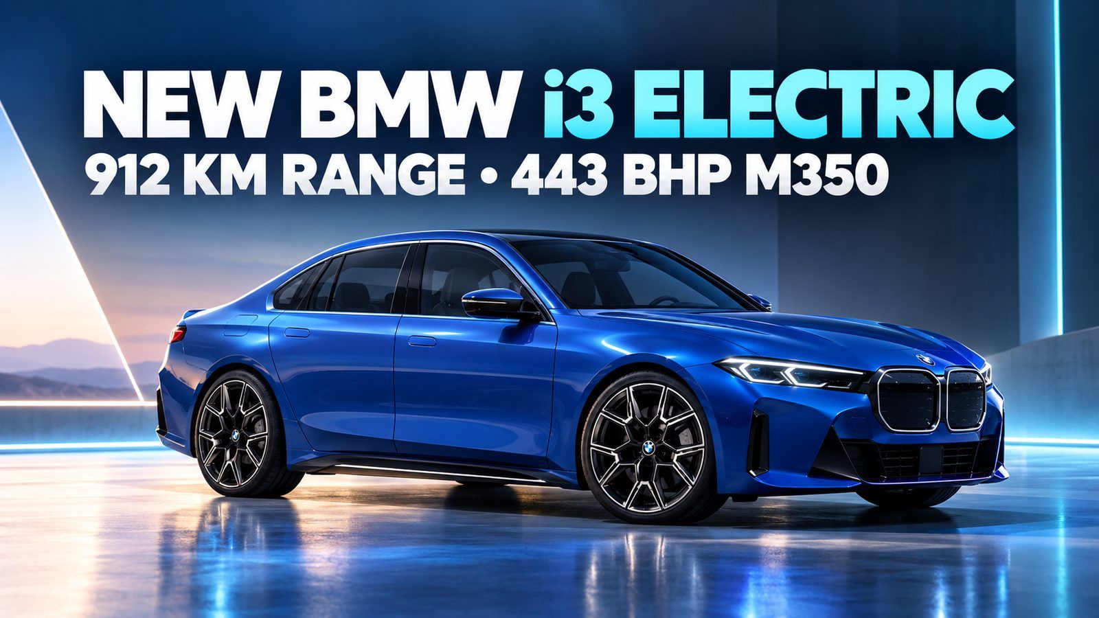New BMW i3 electric debuts with 912 km range, plus 443 bhp 3 Series M350