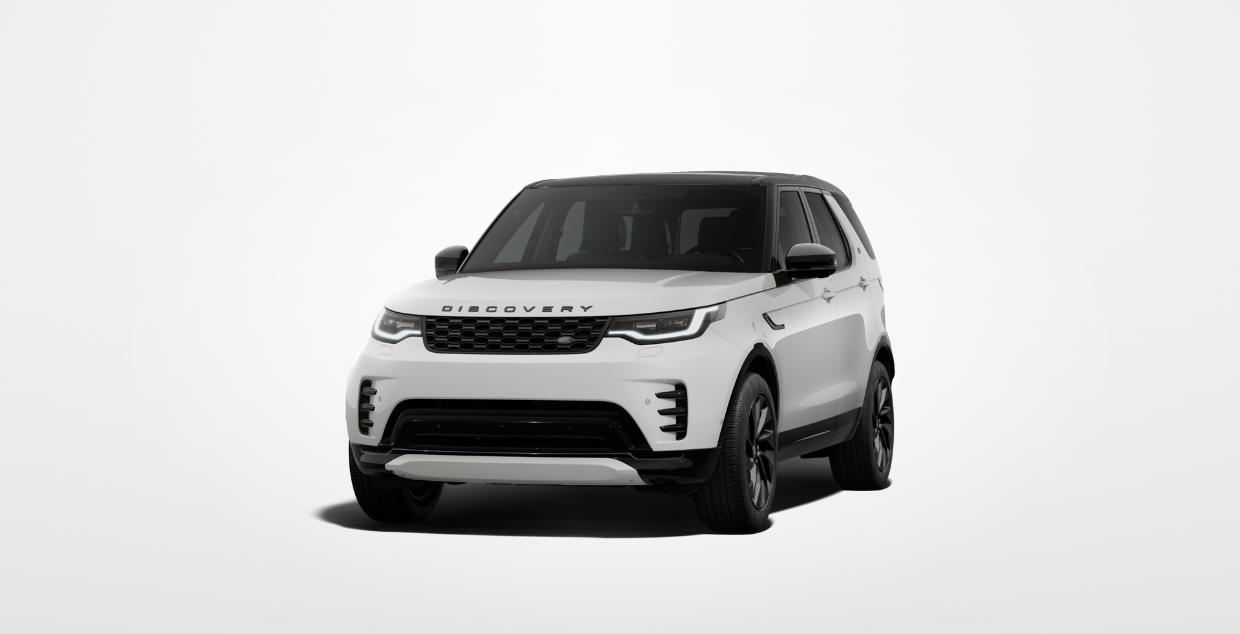 Land Rover Discovery — Front fascia with Matrix LED headlights, signature daytime running lights and the Discovery grille.