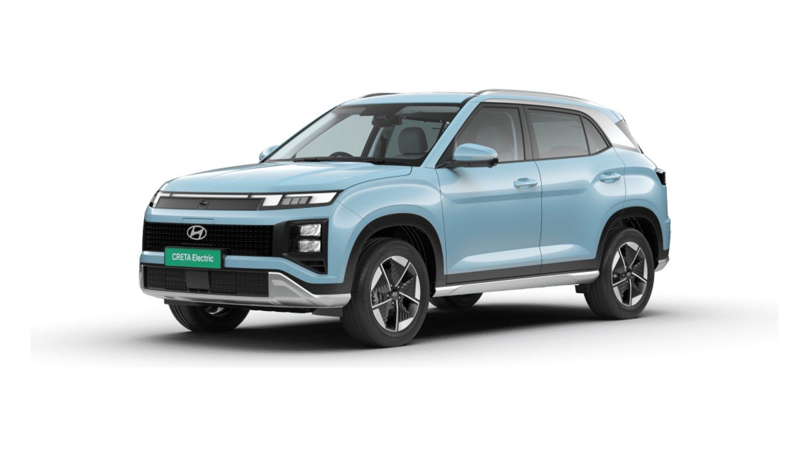 Hyundai Creta Electric in Ocean Blue