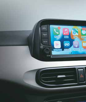 Hyundai Grand i10 Nios — Wireless Apple CarPlay and Android Auto