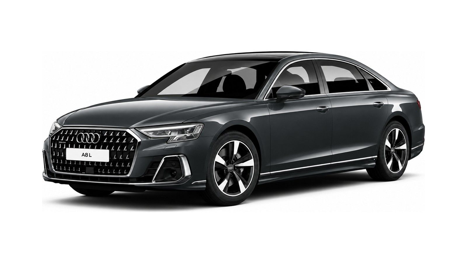 Audi A8 L in Manhattan Gray