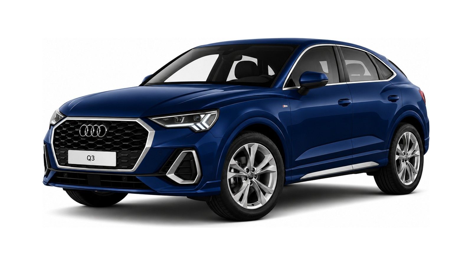 Audi Q3 Sportback in Navarra Blue