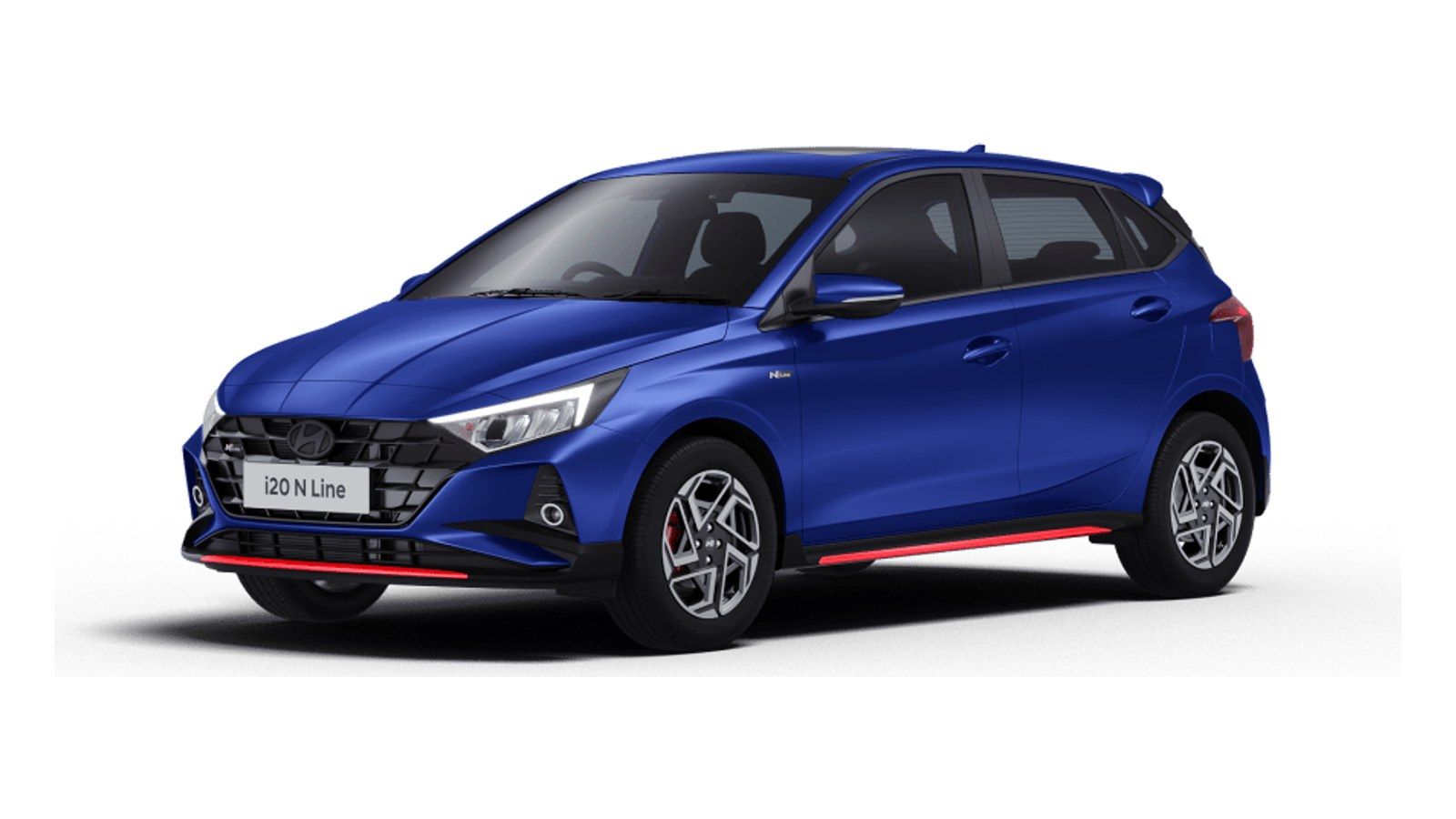 Hyundai i20 N Line in Thunder Blue