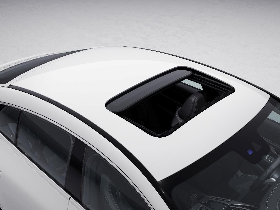Mercedes-Benz Mercedes-AMG GT 63 S E Performance — Panoramic sunroof viewed from above.