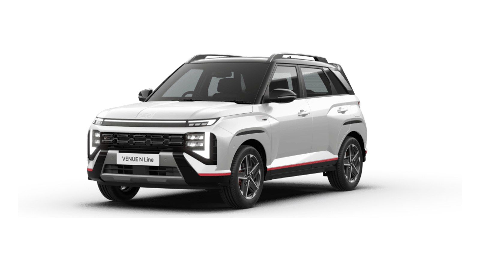 Hyundai Venue N Line in Atlas White with Titanium Black Roof