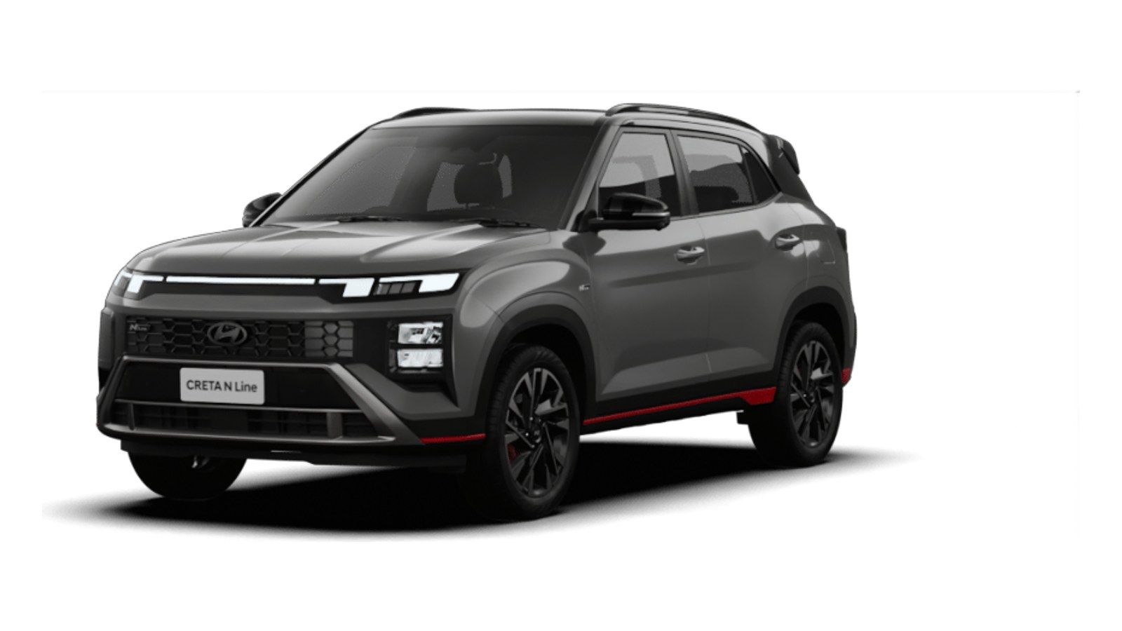 Hyundai Creta N Line in Shadow Grey with Abyss Black roof 