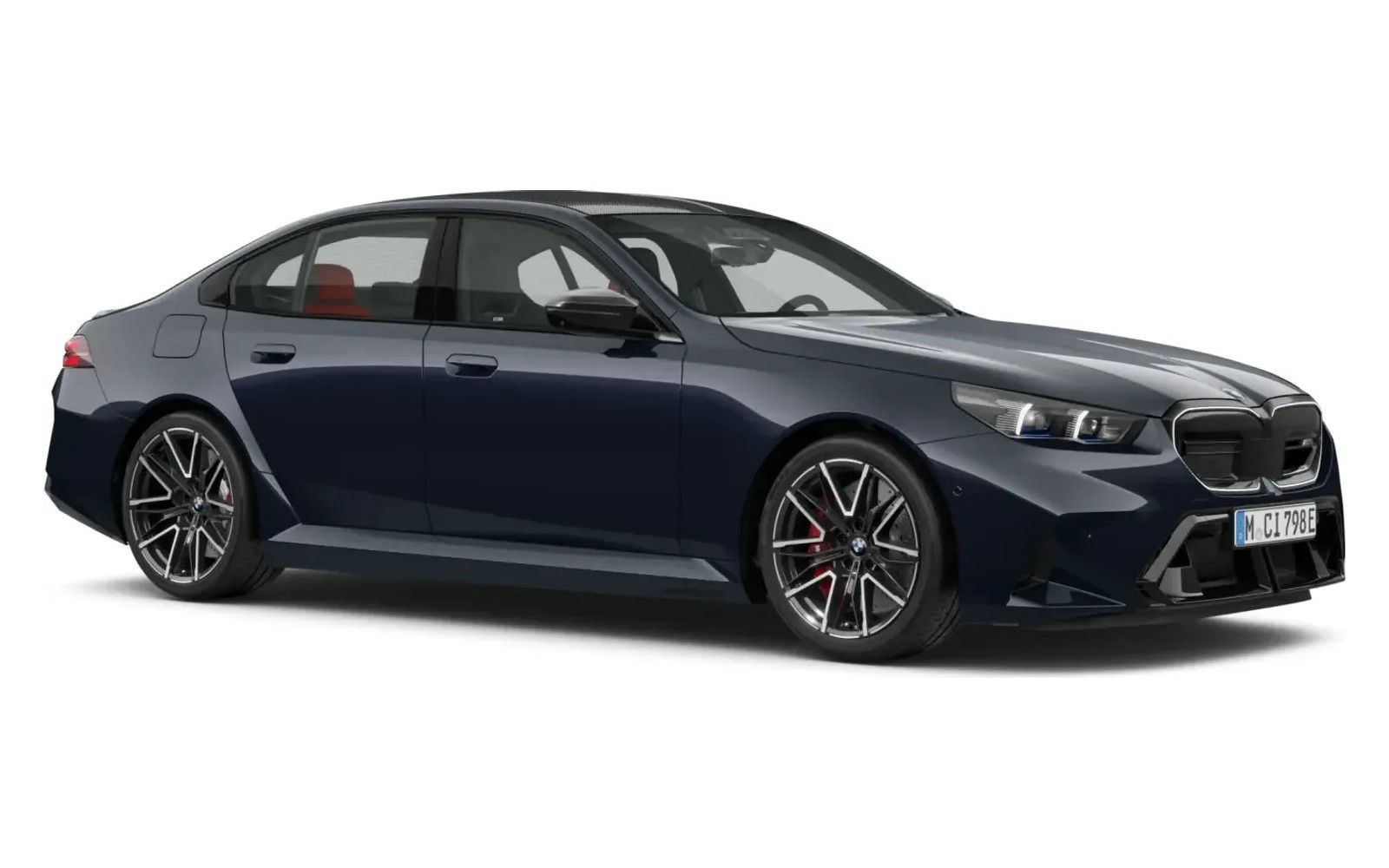 BMW M5 in M Carbon Black metallic