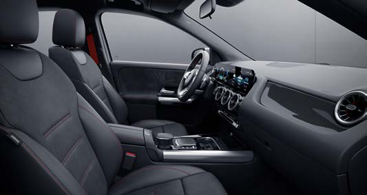 Mercedes-Benz Mercedes-AMG GLA 35 4MATIC — AMG sport front seats with integrated head restraints