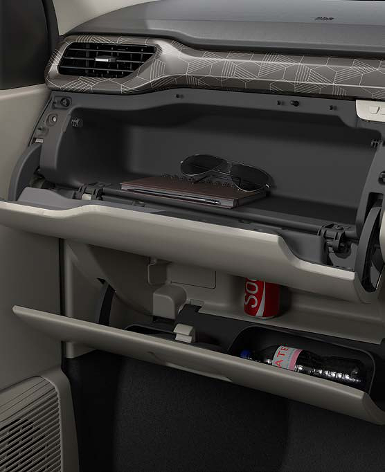 Renault Triber, Large glovebox with generous cabin storage