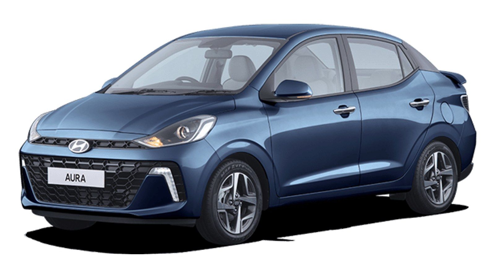 Hyundai Aura in Starry Night