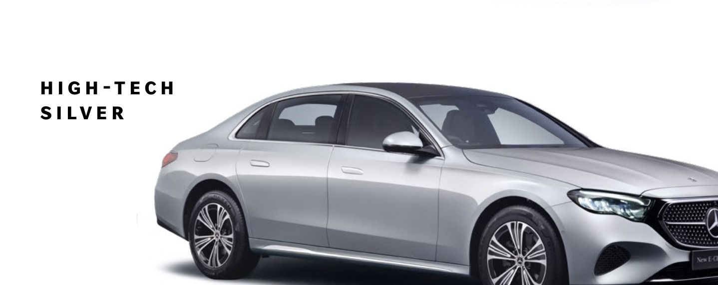 Mercedes-Benz E-Class in High-tech Silver