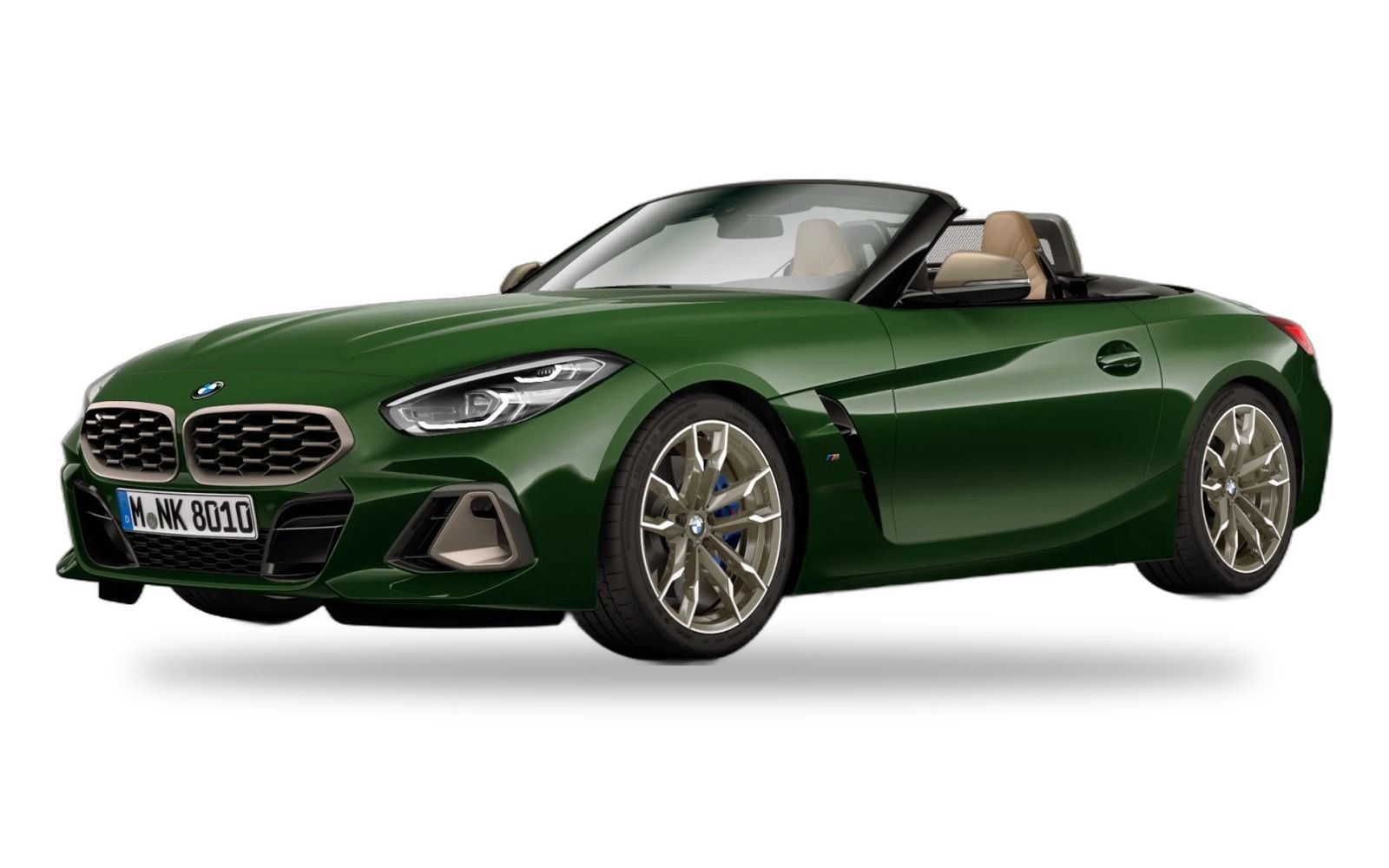 BMW Z4 in Sanremo Green Metallic