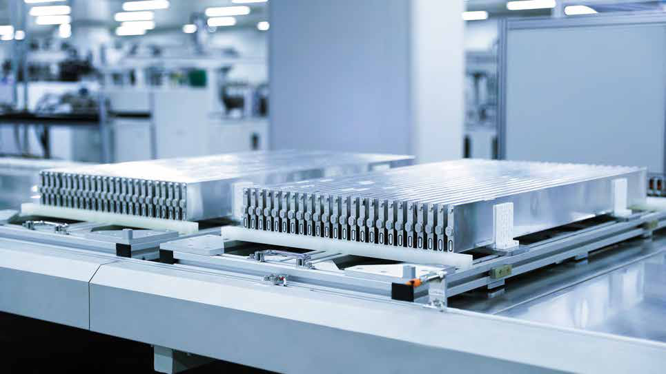 BYD Seal — BYD Blade Battery cells arranged in the pack, using LFP chemistry for enhanced safety.