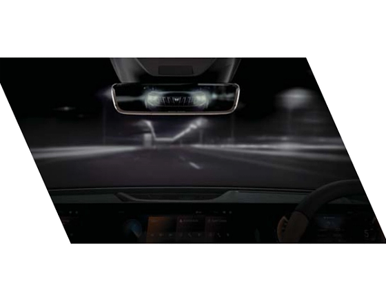 Mahindra XUV 7XO, Frameless electrochromic auto-dimming IRVM