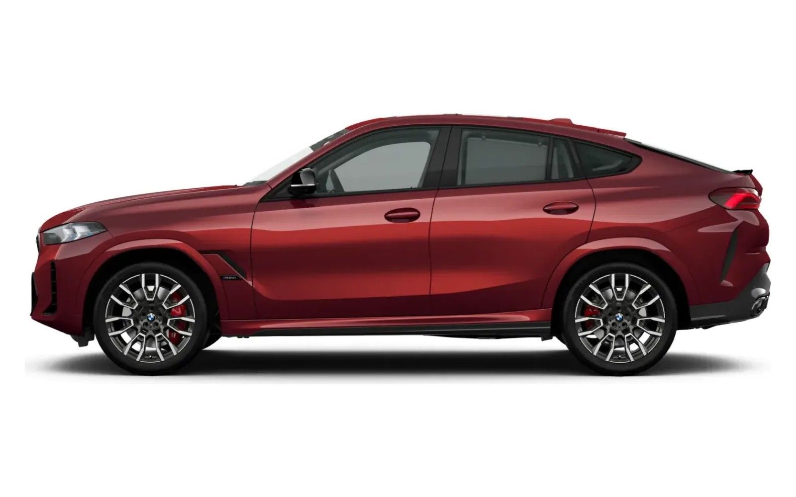 BMW X6 in Aventurine Red Metallic