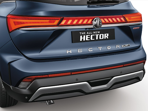 MG Hector, Connected LED tail lamp with illuminated light bar