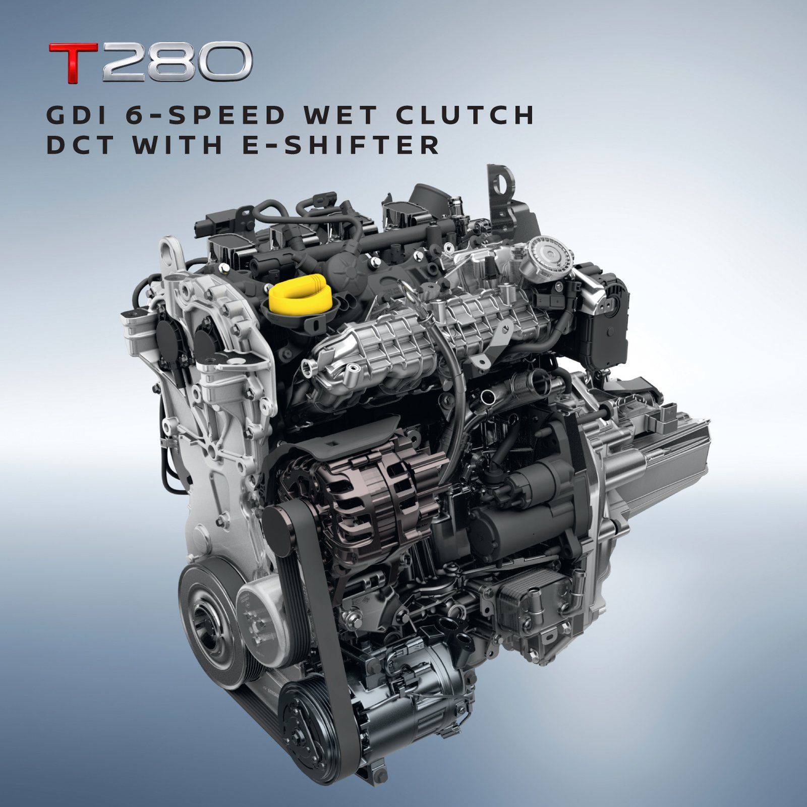 Nissan Tekton — T280 1.3L turbo GDI — 161 bhp and 280 Nm — with 6-speed wet-clutch DCT and e-shifter