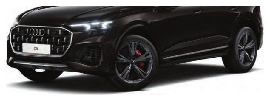 Audi Q8 in Tamarind Brown