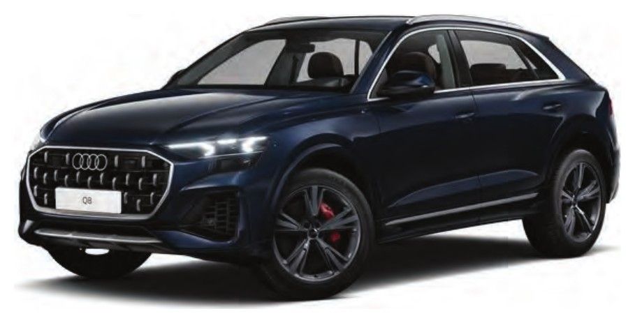 Audi Q8 in Waitomo Blue