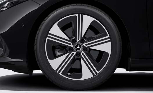 Mercedes-Benz C-Class — 45.7 cm (18-inch) 5-twin-spoke aerodynamically optimised light-alloy wheel