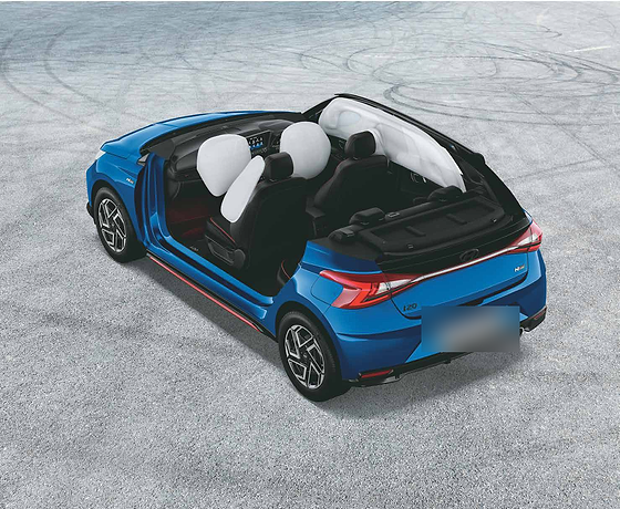 Hyundai i20 N Line, 6 airbags standard - driver, passenger, side & curtain