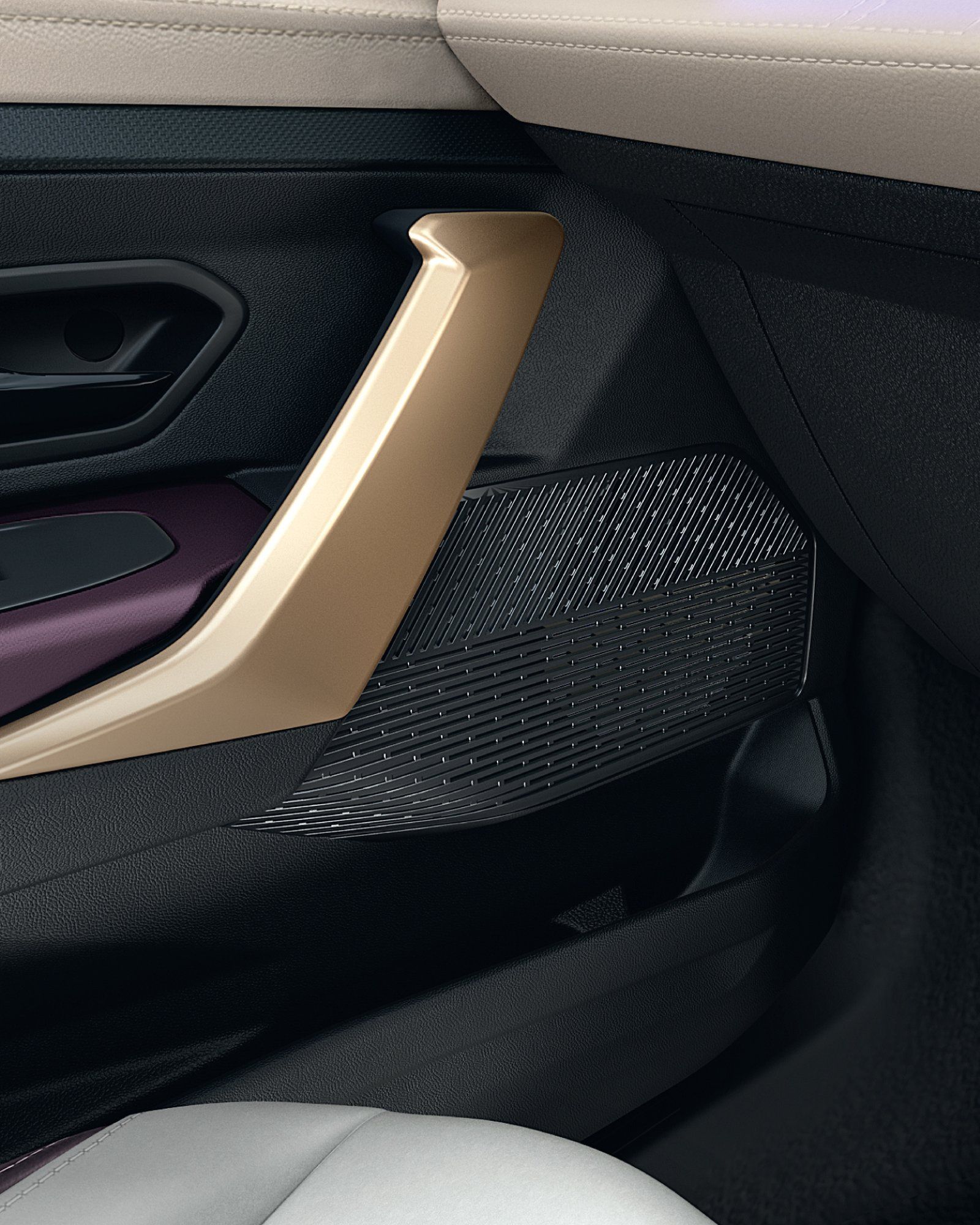 Nissan Tekton — Arkamys 3D Auditorium surround-sound speaker with textured grille