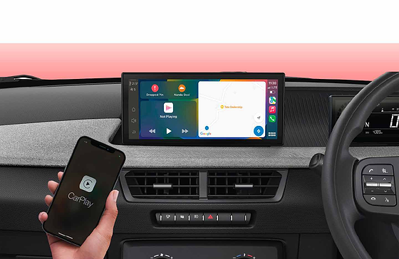 Tata Tiago, Wireless Apple CarPlay and Android Auto on the Ultra View 26.03 cm HD touchscreen infotainment