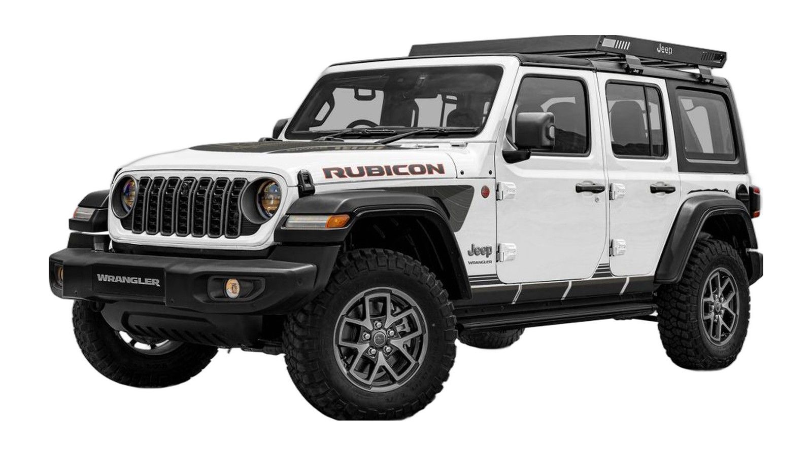 Jeep Wrangler in Bright White