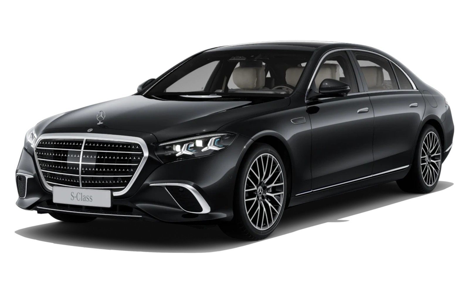 Mercedes-Benz S-Class in Obsidian Black