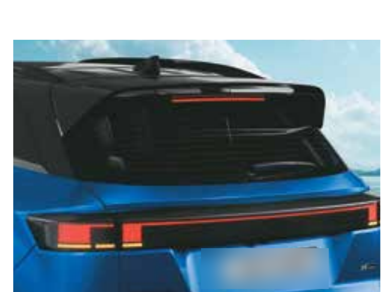Hyundai Creta N Line — Rear horizon LED tail lamp with sporty tailgate spoiler