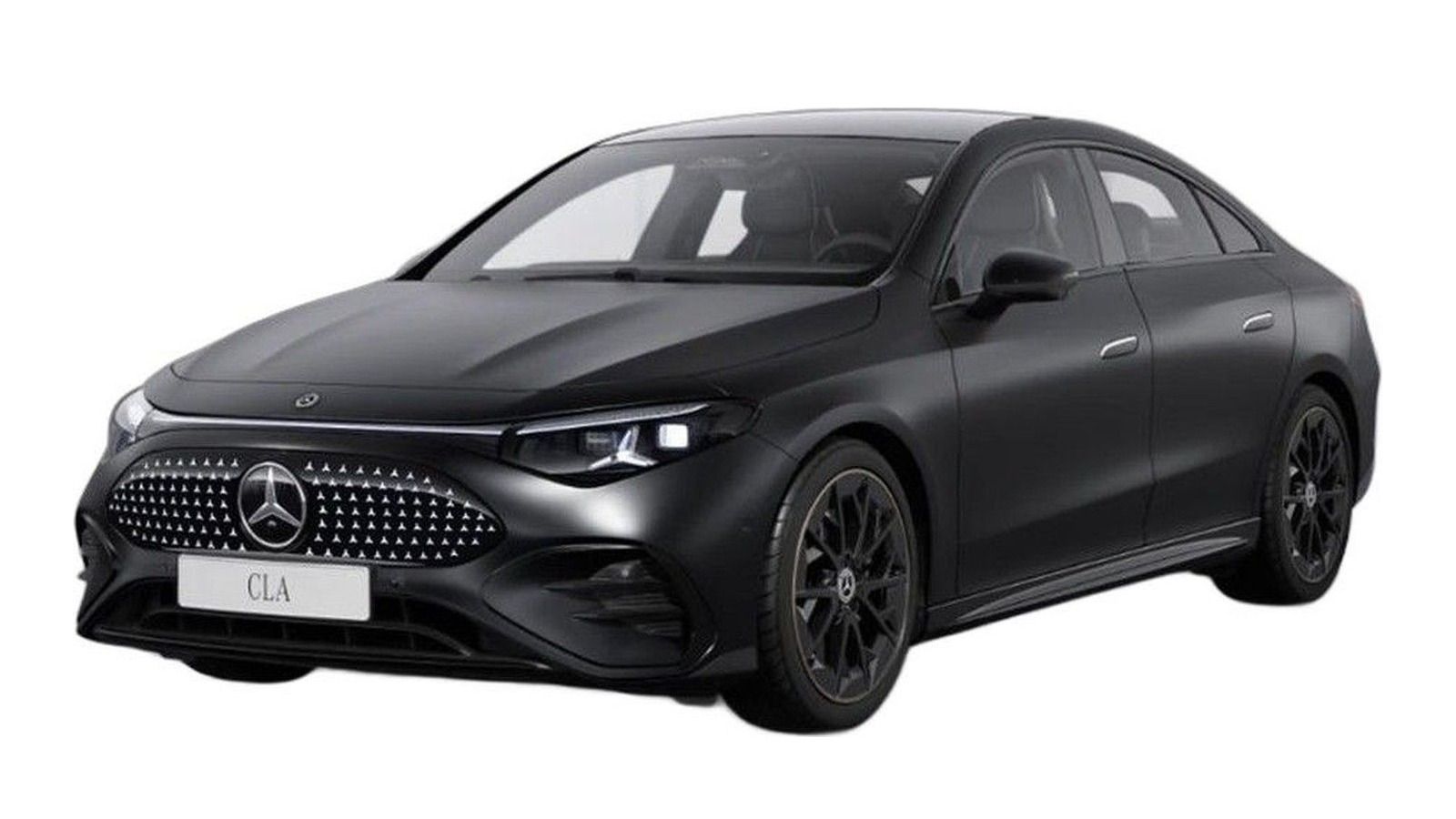 Mercedes-Benz CLA Electric in Cosmos Black Magno
