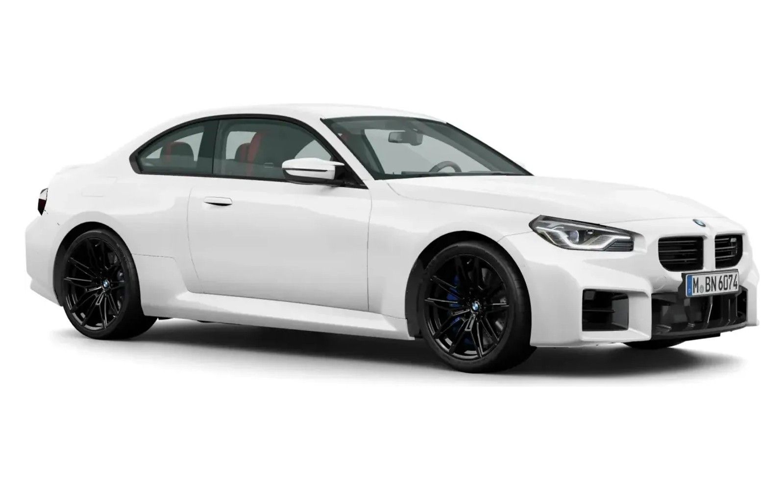 BMW M2 in Alpine White solid